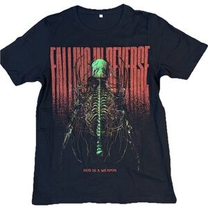 RARE‎ Falling In Reverse God Is A Weapon Ronnie Radke T-Shirt L NEW